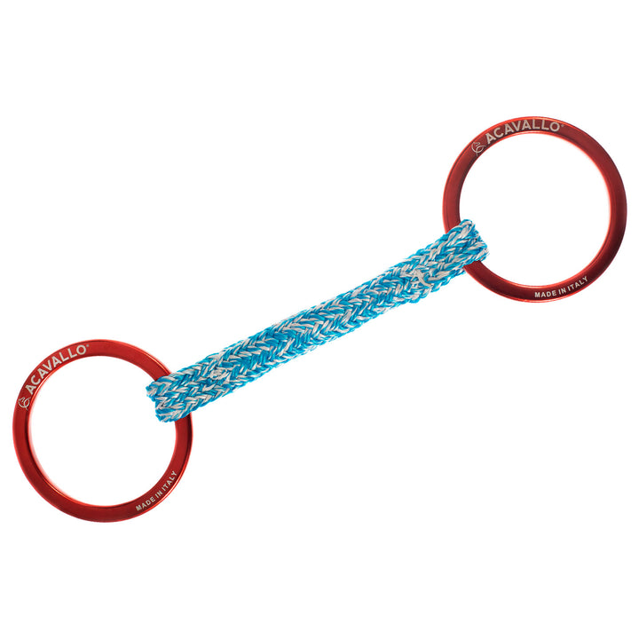 Acavallo Jumpe Alupro Snaffle Bit - Red