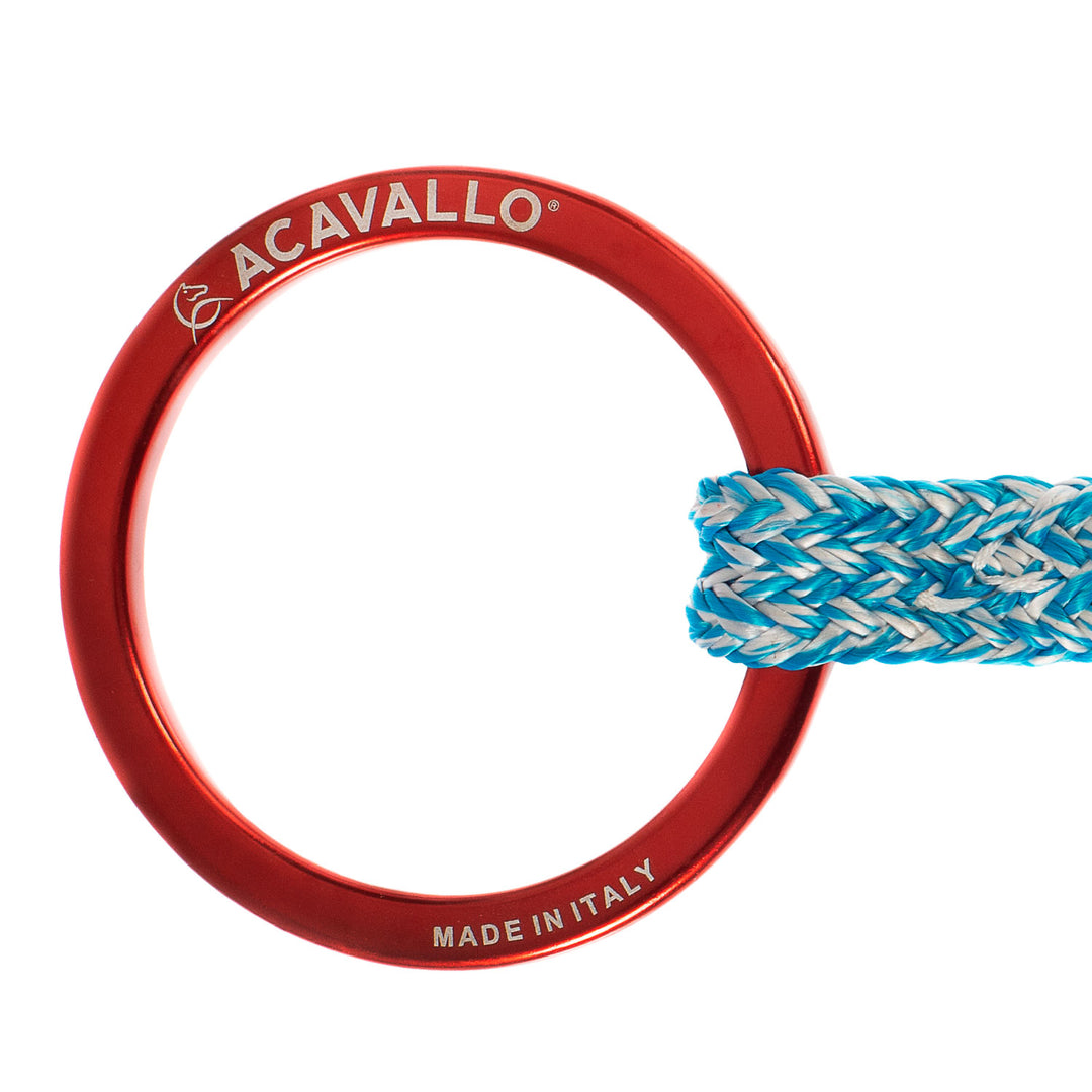 Acavallo Jumpe Alupro Snaffle Bit - Red