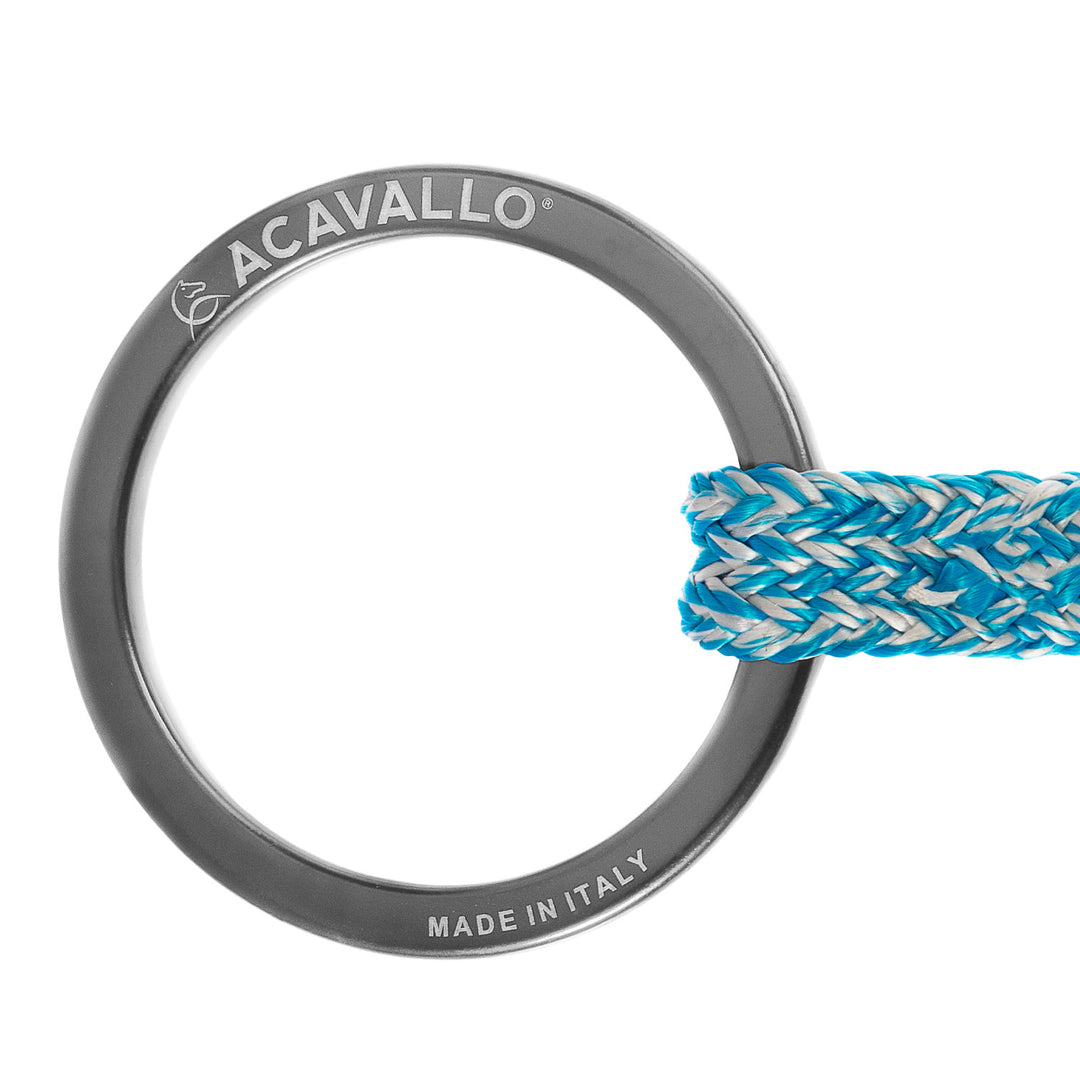 Acavallo Jumpe Alupro Snaffle Bit - Titanium