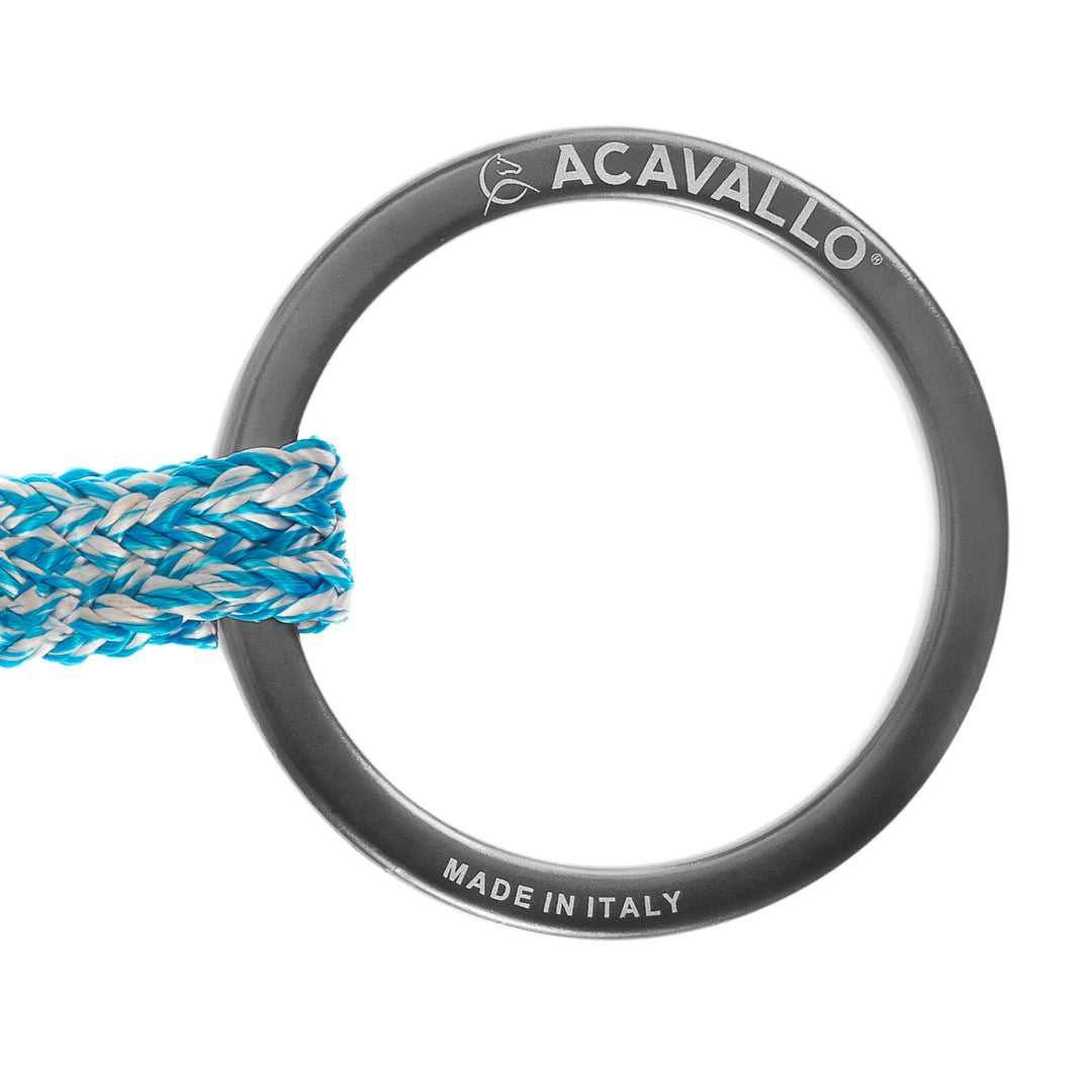 Acavallo Jumpe Alupro Snaffle Bit - Titanium