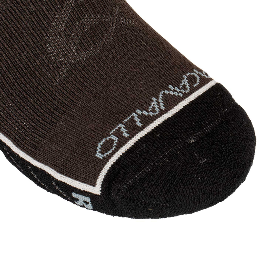 Acavallo Seamless Deocell Socks - Brown