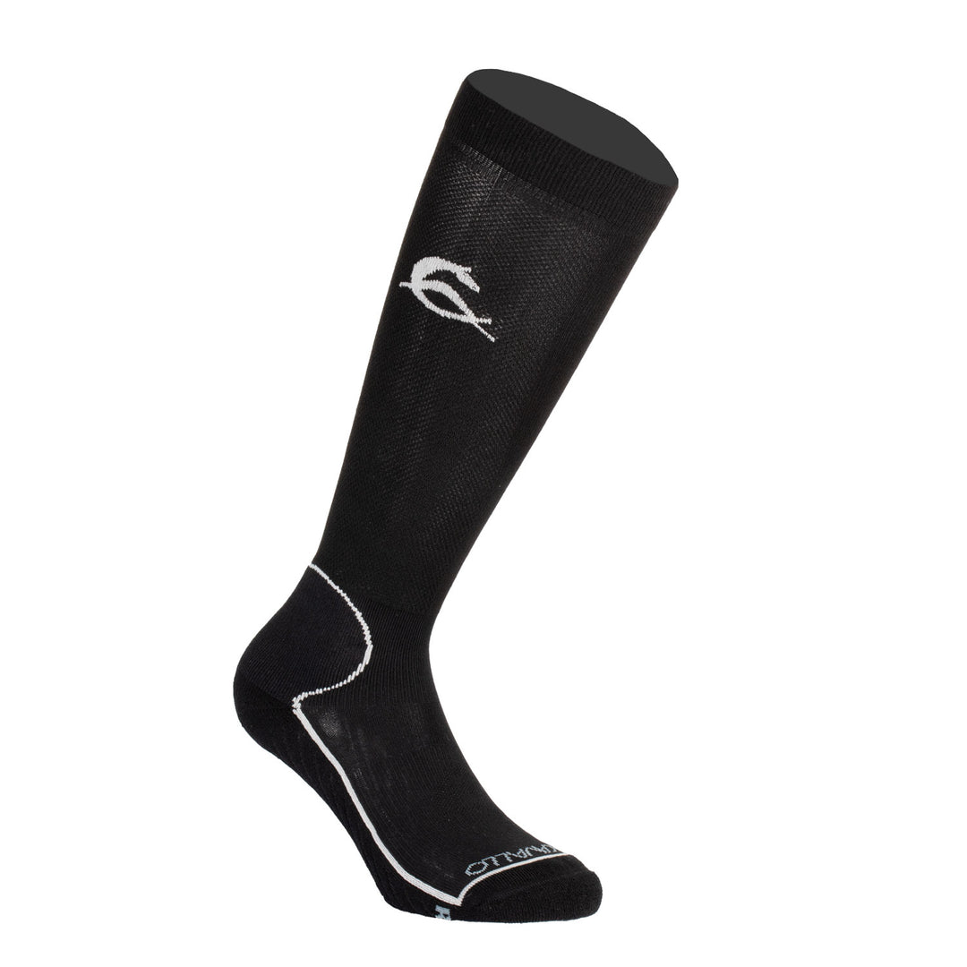 Acavallo Seamless Deocell Socks - Black