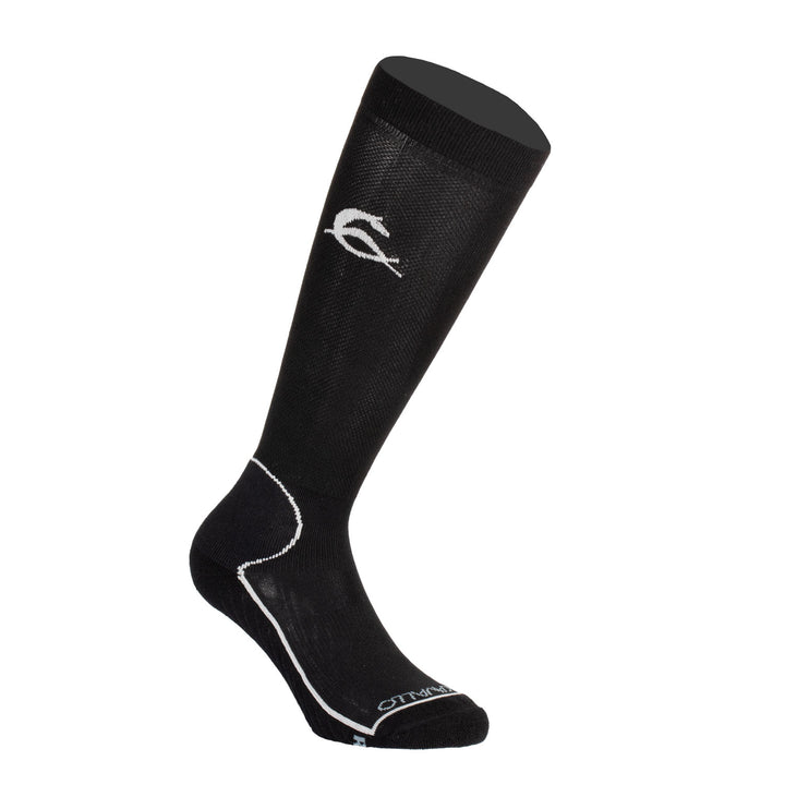 Acavallo Seamless Deocell Socks - Black