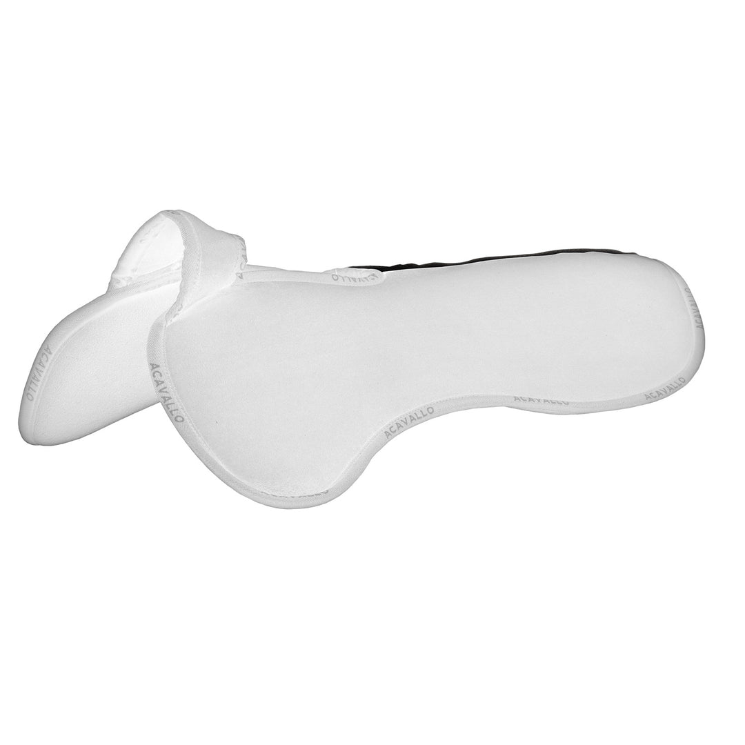 Acavallo Piuma Pad Withers Free Pocket Half Pad - White