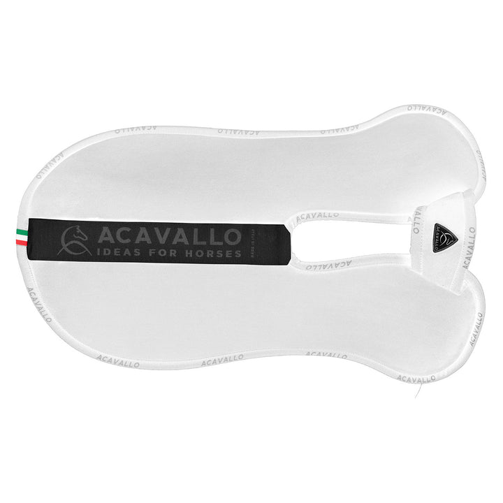 Acavallo Piuma Pad Withers Free Pocket Half Pad - White