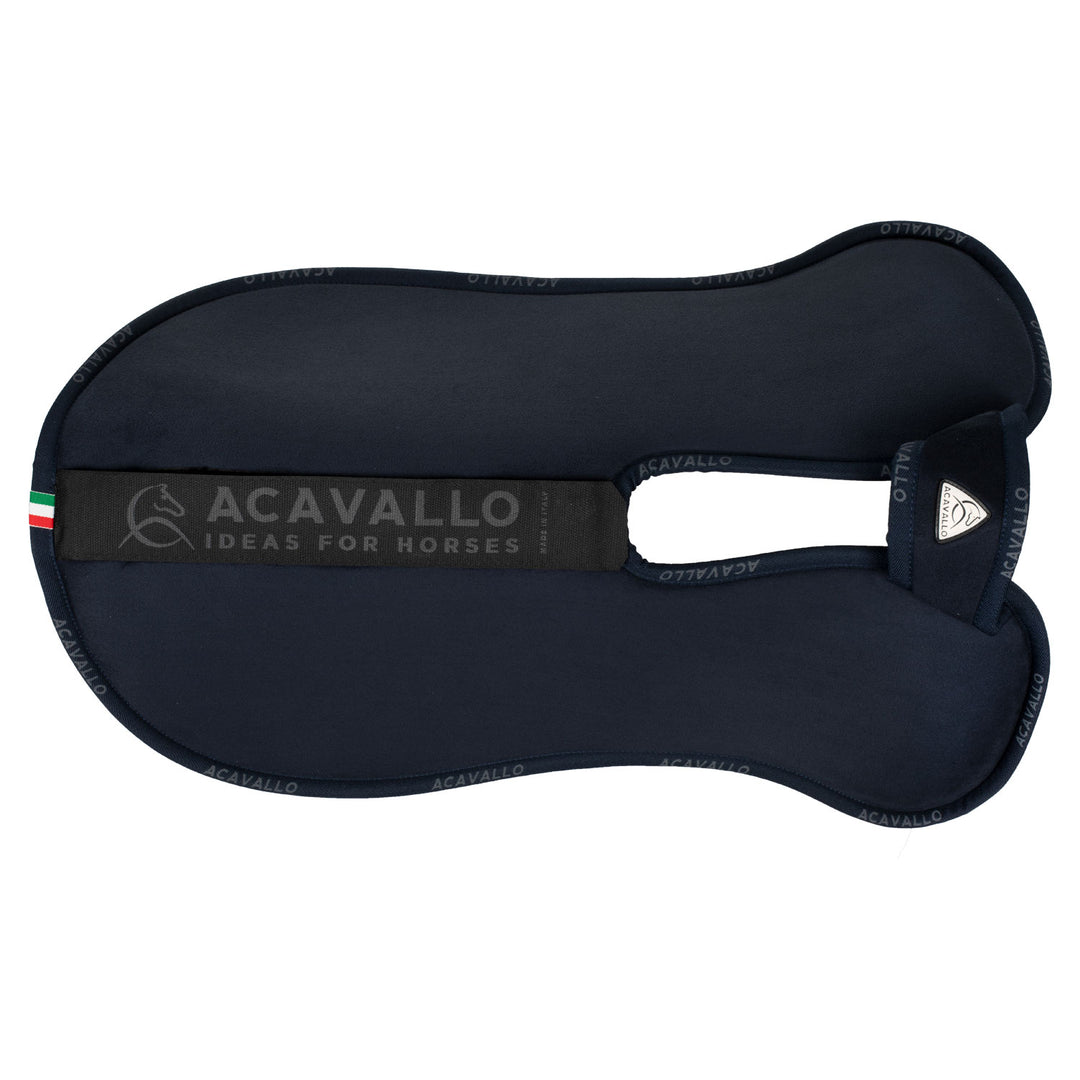 Acavallo Piuma Pad Withers Free Pocket Half Pad - Blue