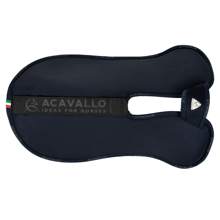 Acavallo Piuma Pad Withers Free Pocket Half Pad - Blue