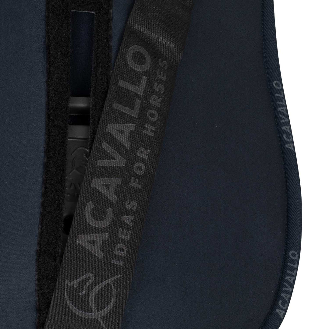 Acavallo Piuma Pad Withers Free Pocket Half Pad - Blue