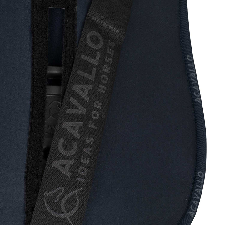 Acavallo Piuma Pad Withers Free Pocket Half Pad - Blue