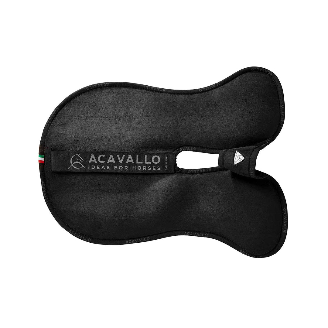 Acavallo Piuma Pad Withers Free Pocket Half Pad - Black