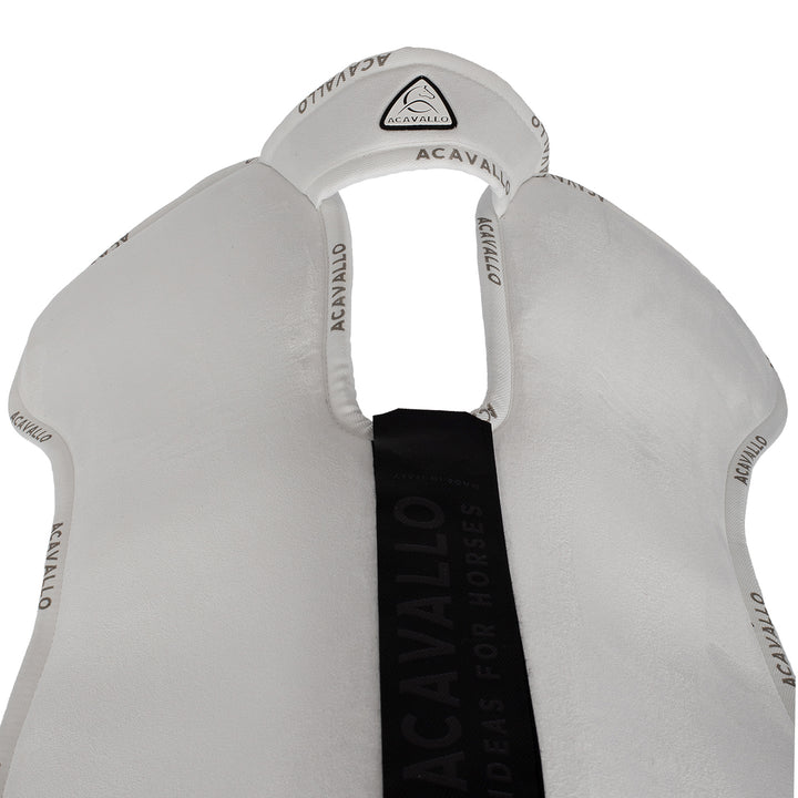Acavallo Piuma Pad Withers Free Pocket Half Pad - White
