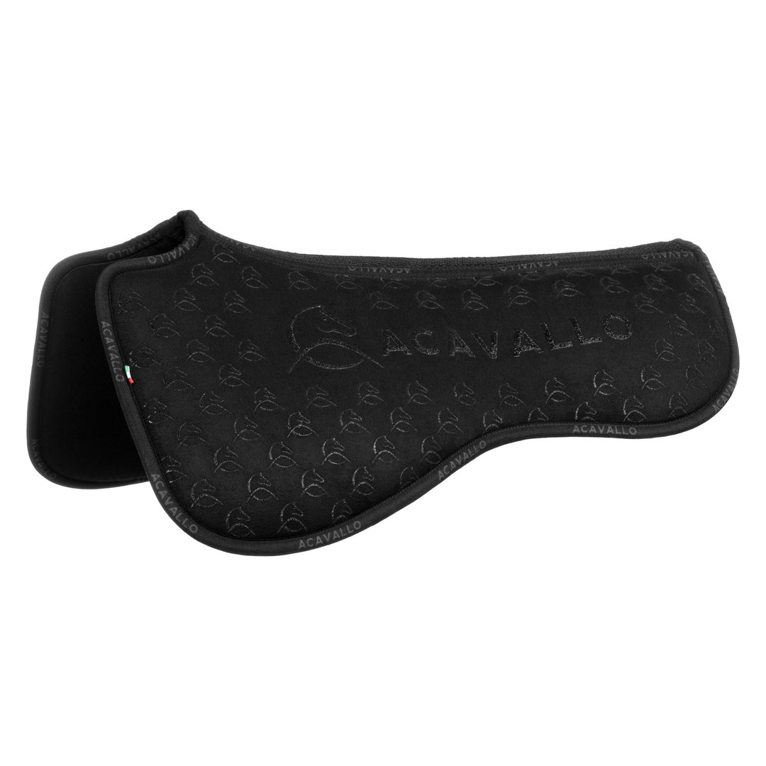 Acavallo Memory Foam 3D Spacer Louvre Silicone Grip Half Pad - Dressage