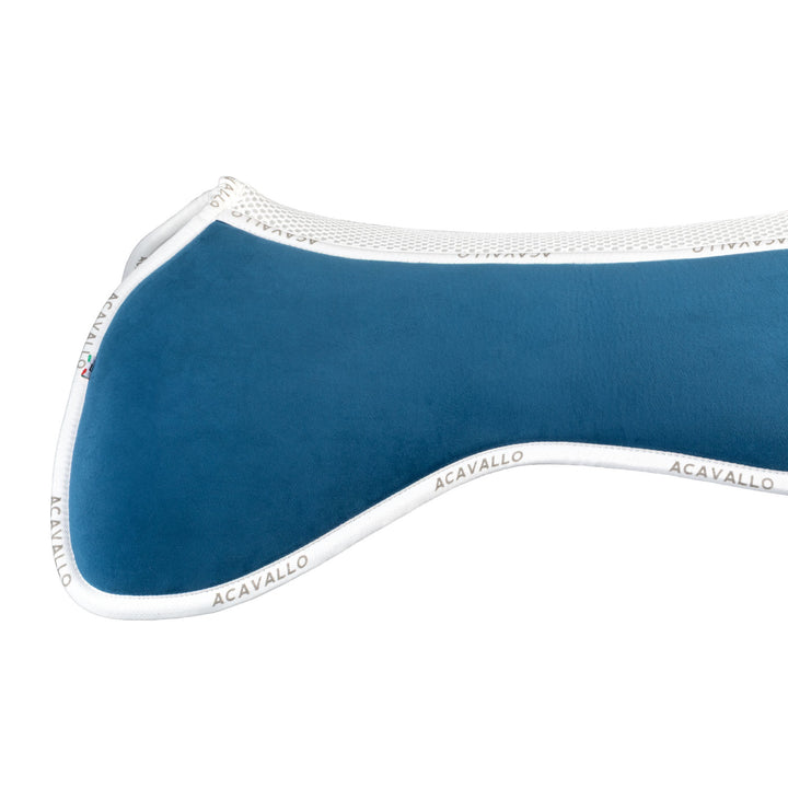 Acavallo Memory Foam 3D Spacer Louvre Half Pad - Jumping - Ocean