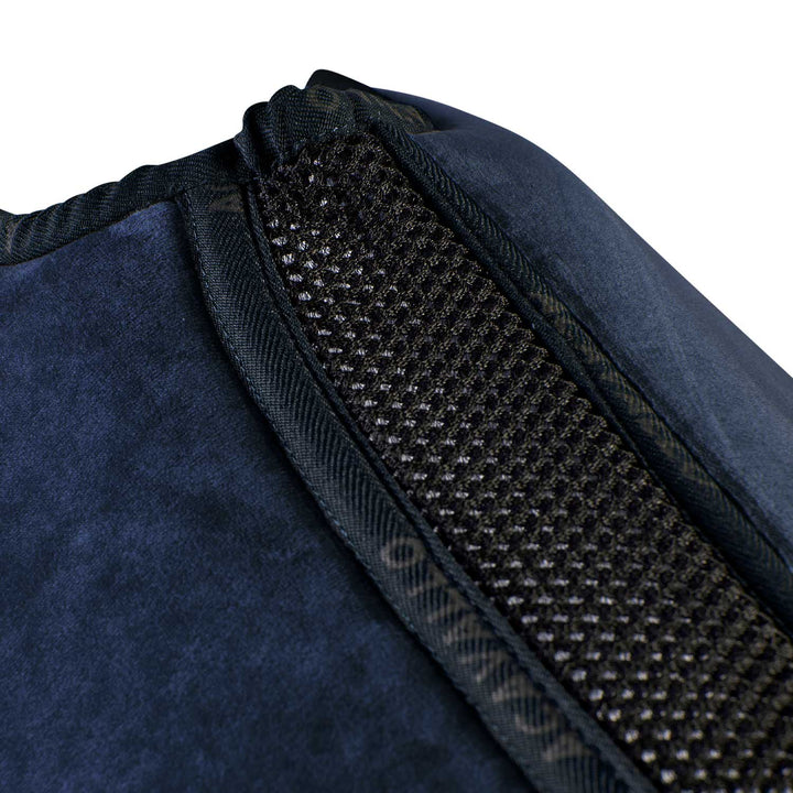 Acavallo Memory Foam 3D Spacer Louvre Half Pad - Dressage - Blue