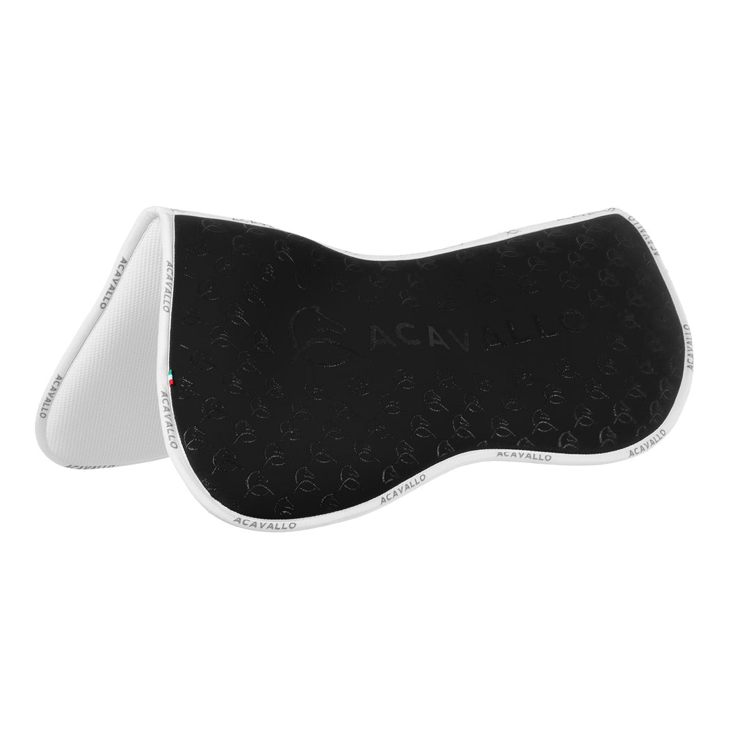 Acavallo Memory Foam Classic Bamboo Silicone Grip Half Pad