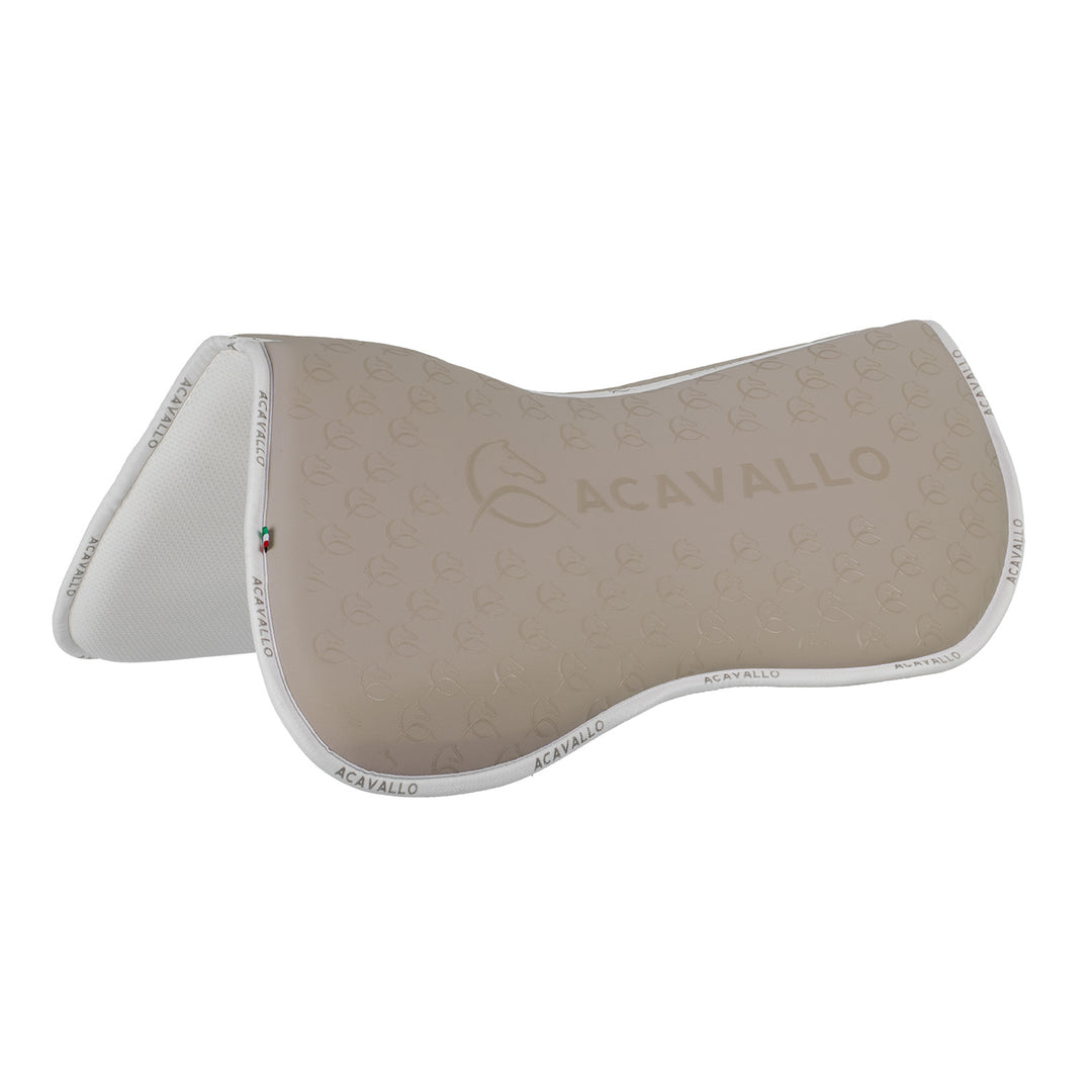 Acavallo Memory Foam Classic Bamboo Silicone Grip Half Pad