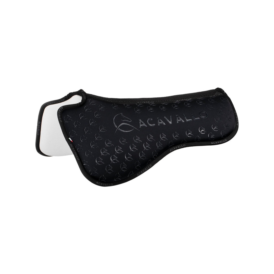 Acavallo Memory Foam 3D Spacer Silicone Grip Half Pad - Dressage