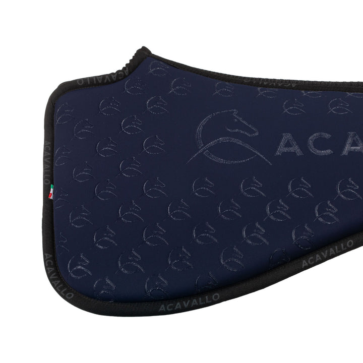 Acavallo Memory Foam 3D Spacer Silicone Grip Half Pad - Dressage