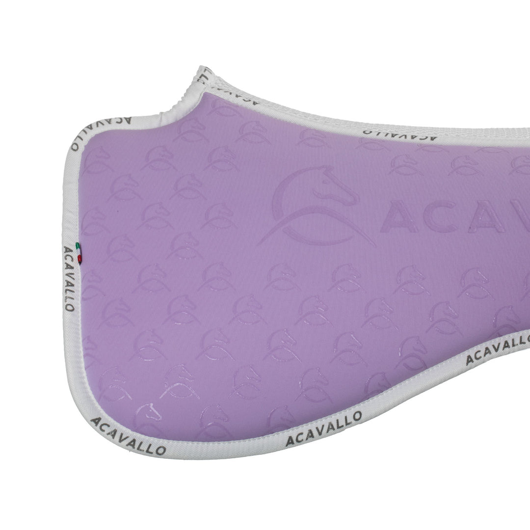 Acavallo Memory Foam 3D Spacer Silicone Grip Half Pad - Dressage