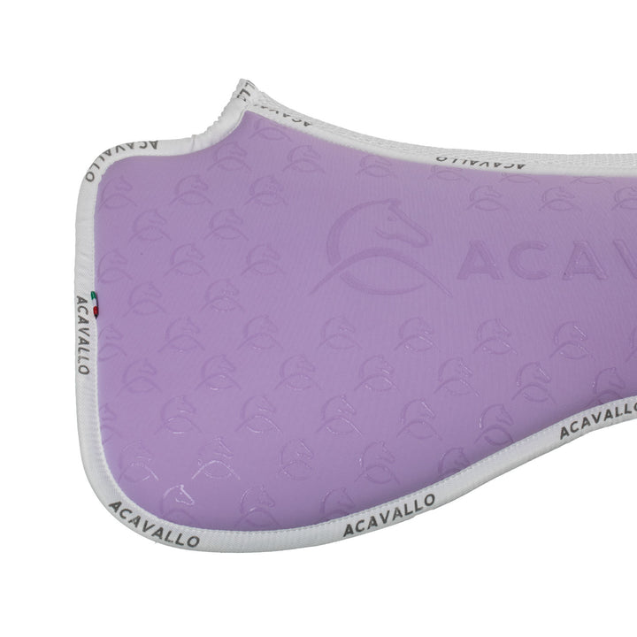 Acavallo Memory Foam 3D Spacer Silicone Grip Half Pad - Dressage