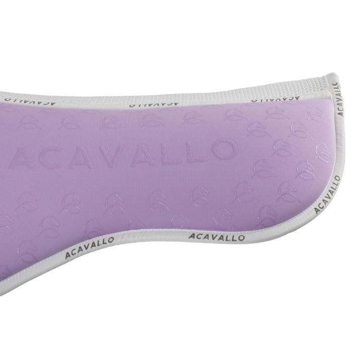 Acavallo Memory Foam 3D Spacer Silicone Grip Half Pad - Dressage