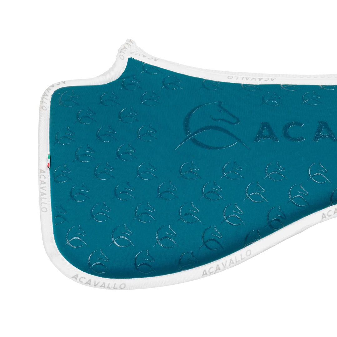 Acavallo Memory Foam 3D Spacer Silicone Grip Half Pad - Dressage