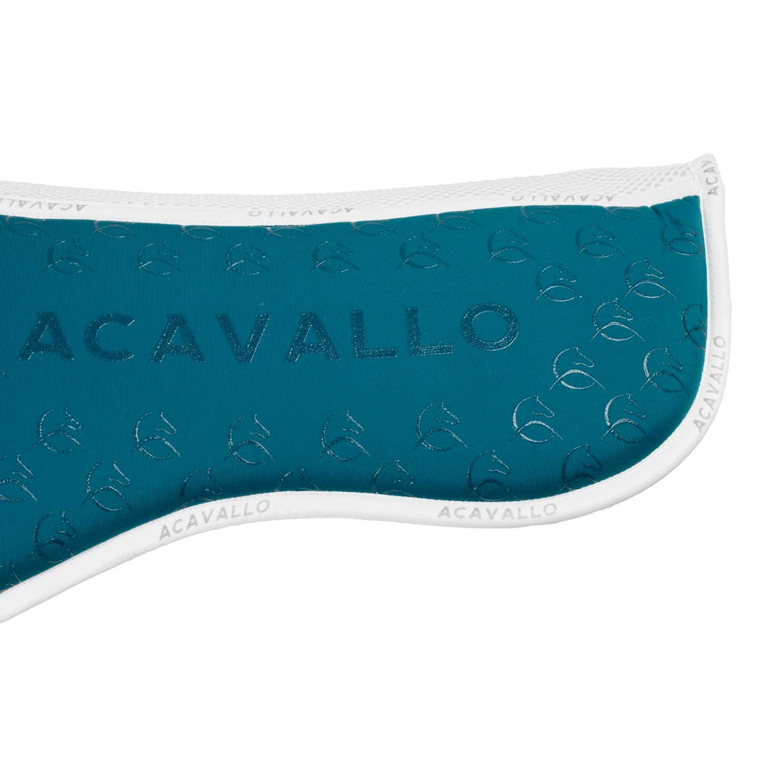Acavallo Memory Foam 3D Spacer Silicone Grip Half Pad - Dressage
