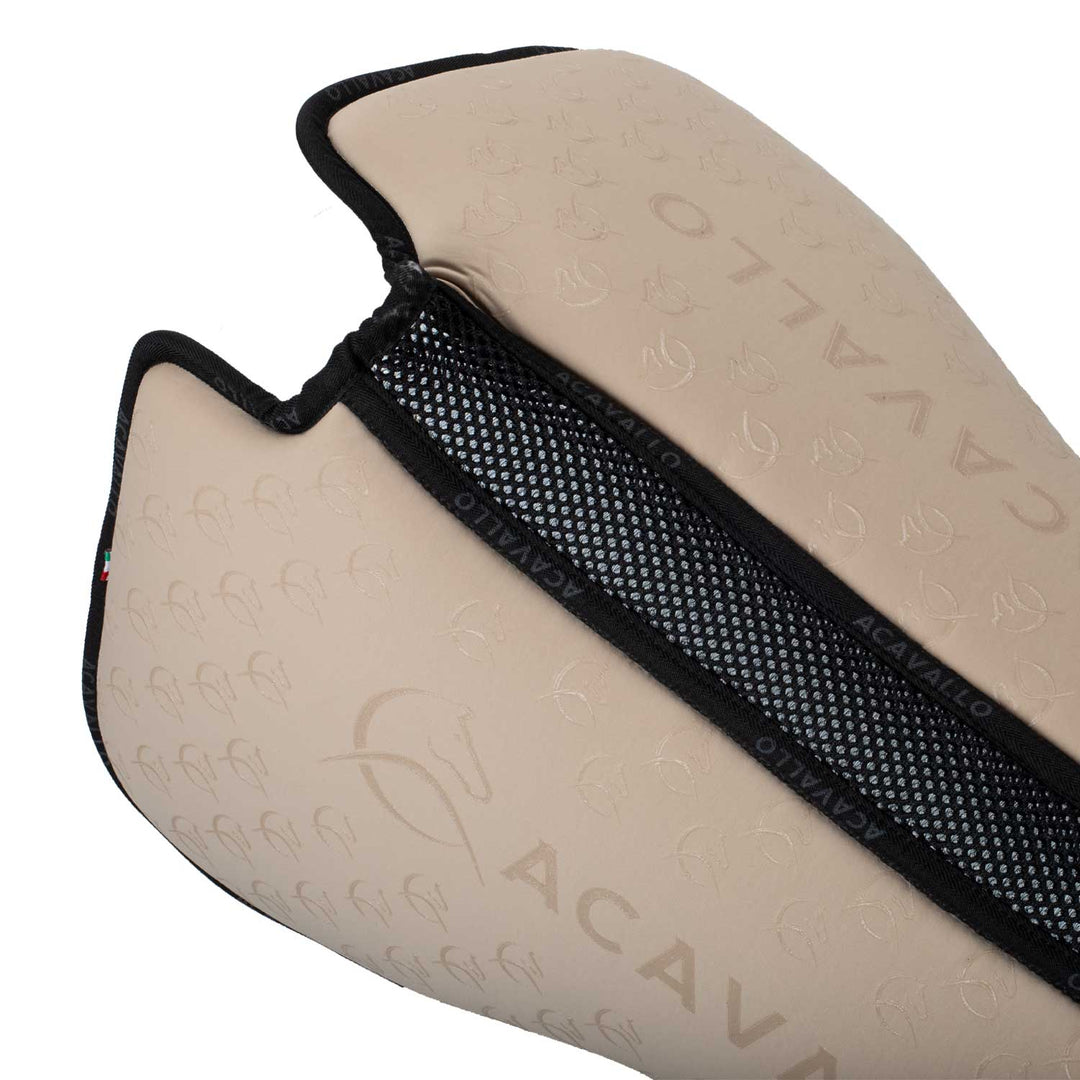 Acavallo Memory Foam 3D Spacer Silicone Grip Half Pad - Dressage