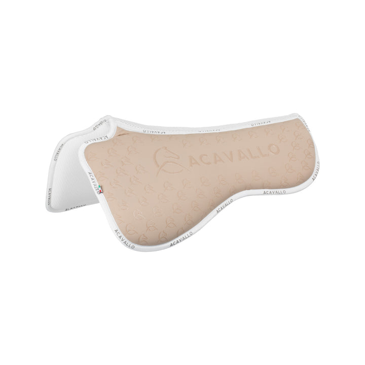Acavallo Memory Foam 3D Spacer Silicone Grip Half Pad - Dressage