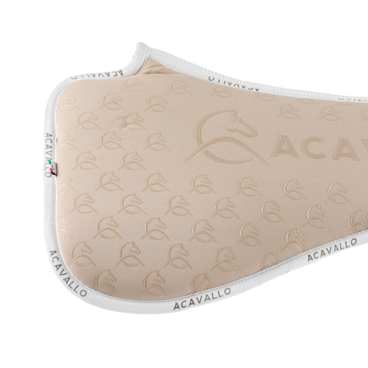 Acavallo Memory Foam 3D Spacer Silicone Grip Half Pad - Dressage