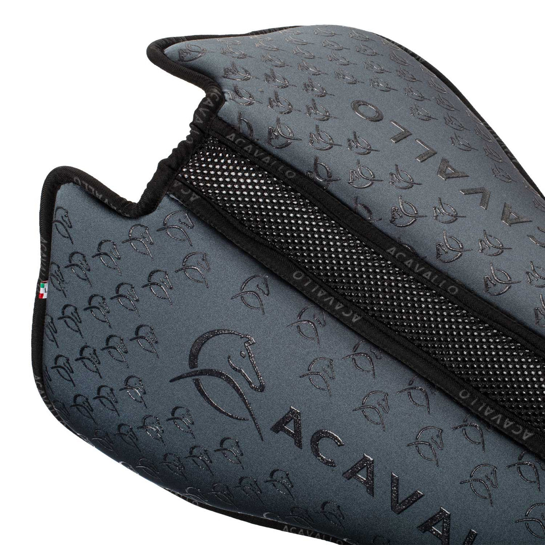 Acavallo Memory Foam 3D Spacer Silicone Grip Half Pad - Dressage