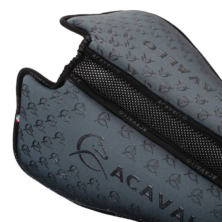 Acavallo Memory Foam 3D Spacer Silicone Grip Half Pad - Dressage