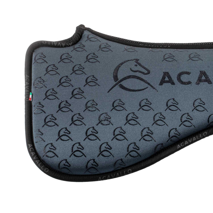 Acavallo Memory Foam 3D Spacer Silicone Grip Half Pad - Dressage