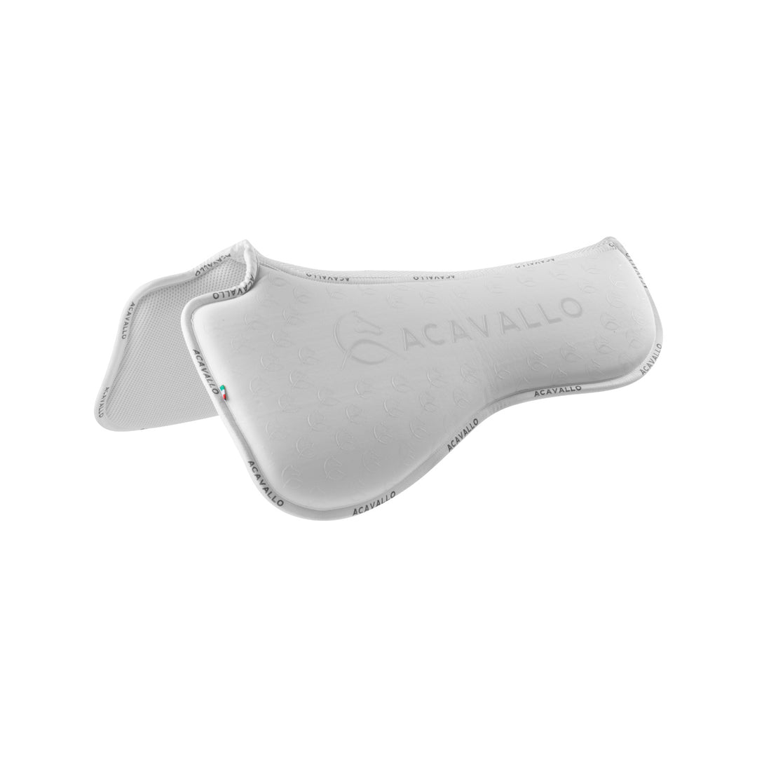 Acavallo Memory Foam 3D Spacer Silicone Grip Half Pad - Dressage