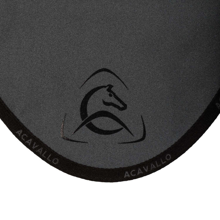 Acavallo Elastane Fly Veil Silicone Logo - Smoke Dore/Black