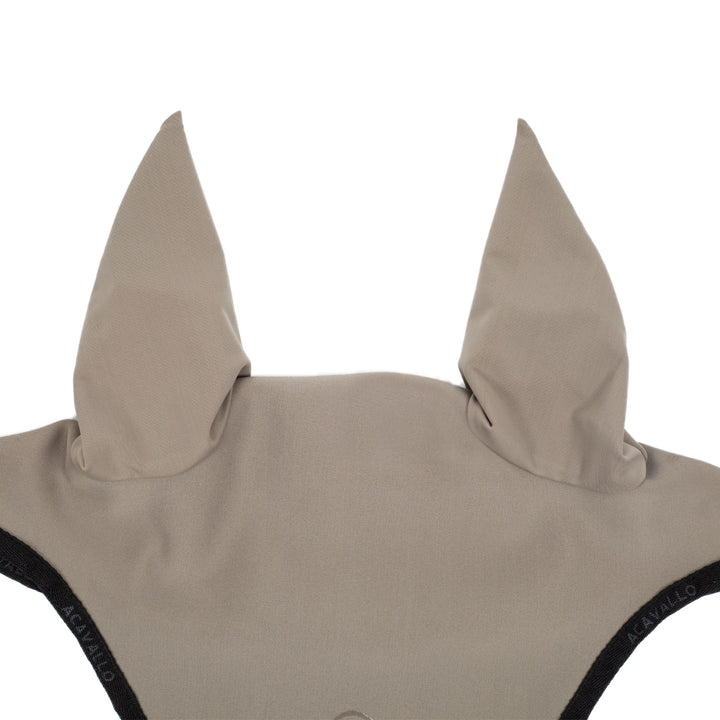 Acavallo Elastane Fly Veil Silicone Logo - Terra/Black