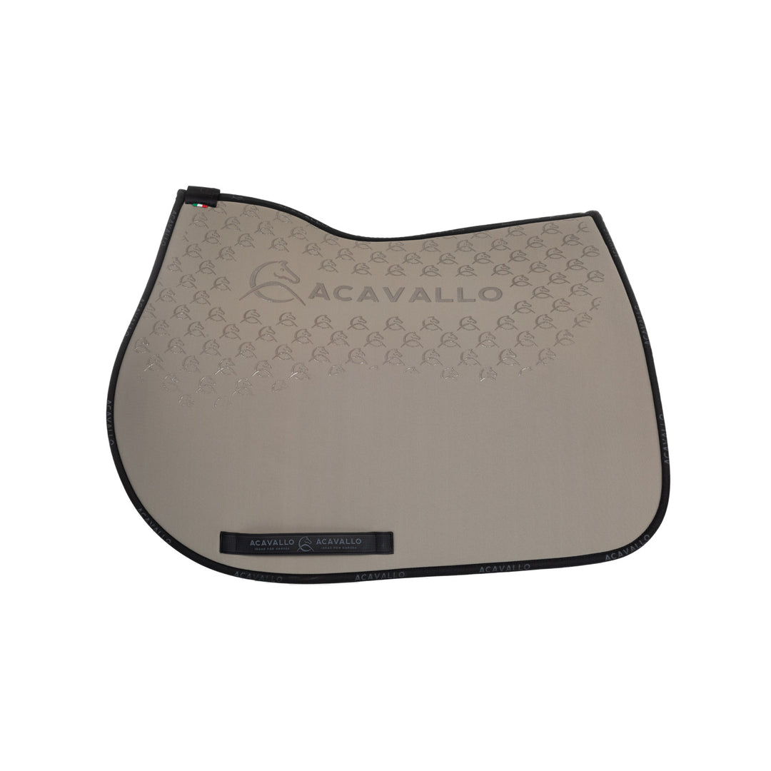 Acavallo Saddle Pad JS Classic Bamboo Silicone Grip - Terra/Black