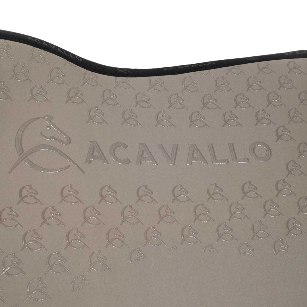 Acavallo Saddle Pad JS Classic Bamboo Silicone Grip - Terra/Black