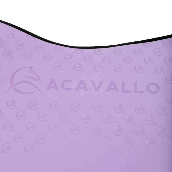 Acavallo Saddle Pad Dressage Classic Silicone Grip - Lilla/Black