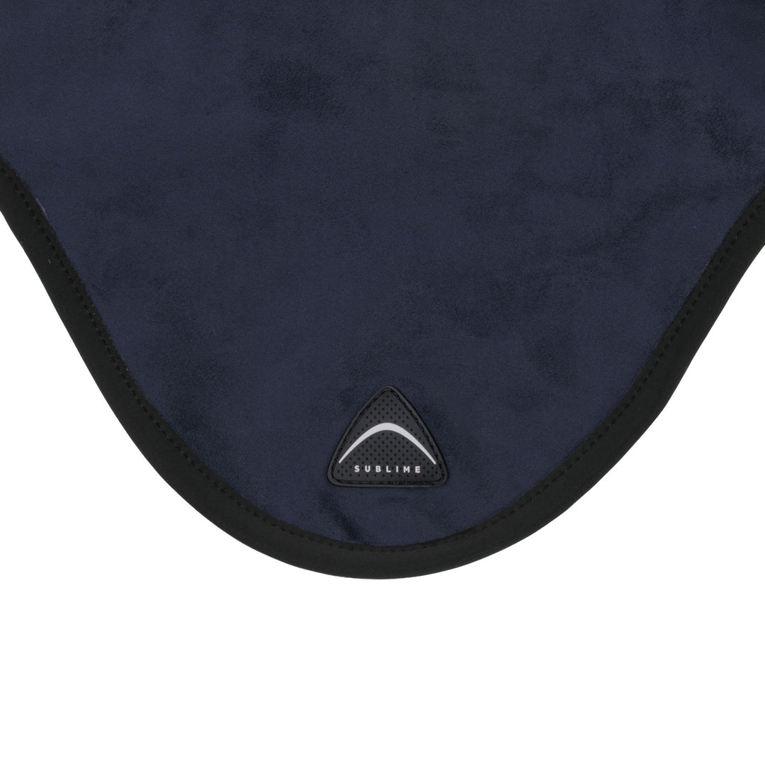 Acavallo Sublime Louvre Fly Veil with Silicone Log Patch - Navy