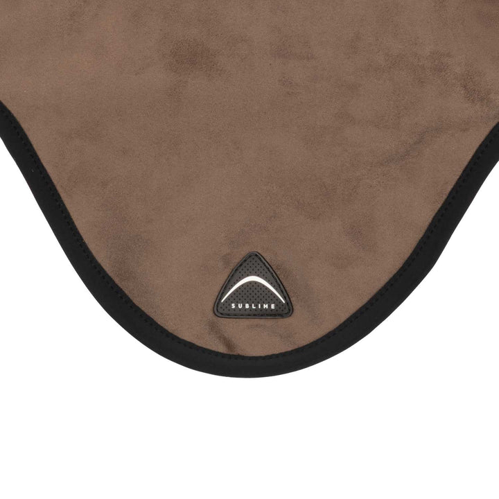 Acavallo Sublime Louvre Fly Veil with Silicone Log Patch - Terra