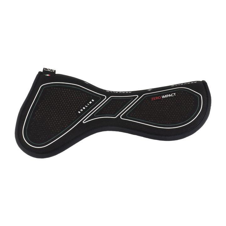 Acavallo Sublime Zero Impact Pad Half Pad - Black