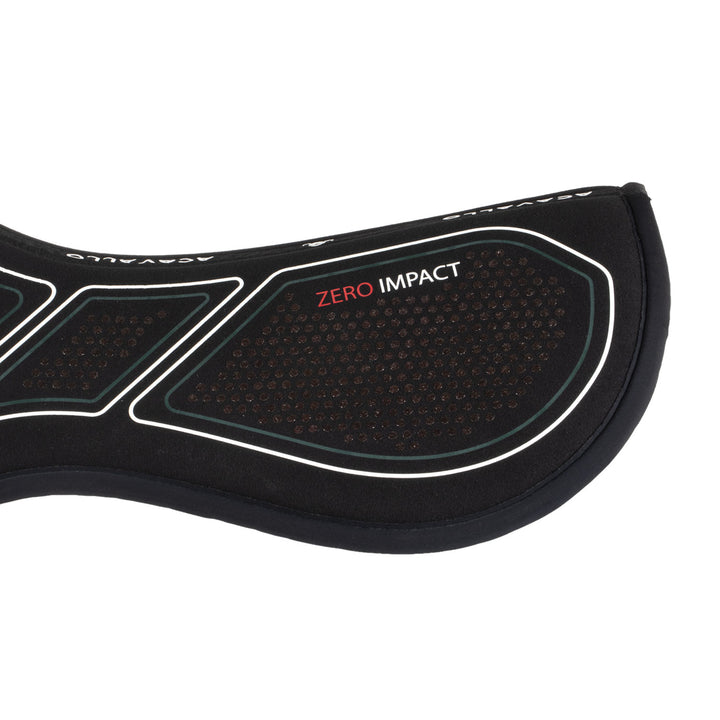 Acavallo Sublime Zero Impact Pad Half Pad - Black