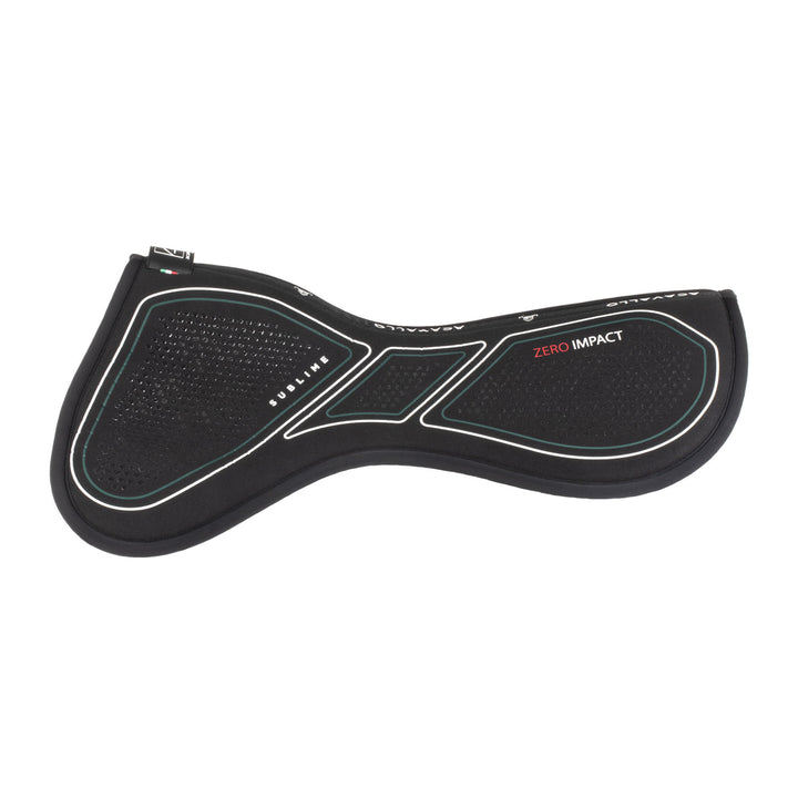 Acavallo Sublime Zero Impact Pad Half Pad - Black