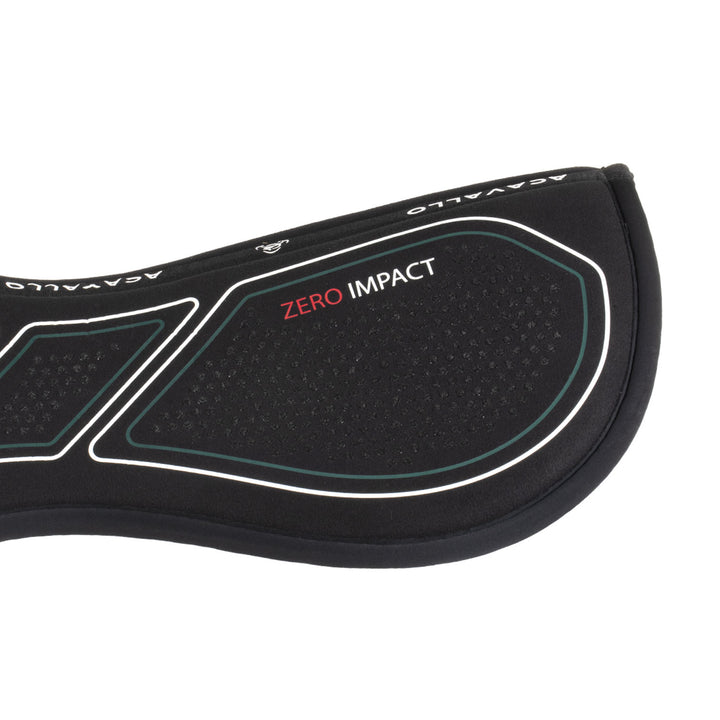 Acavallo Sublime Zero Impact Pad Half Pad - Black