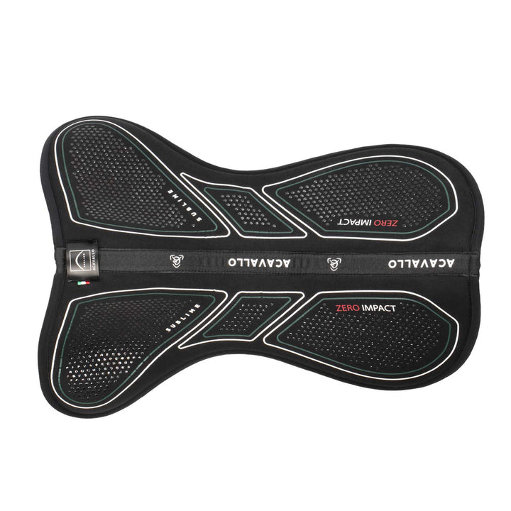 Acavallo Sublime Zero Impact Pad Half Pad - Black