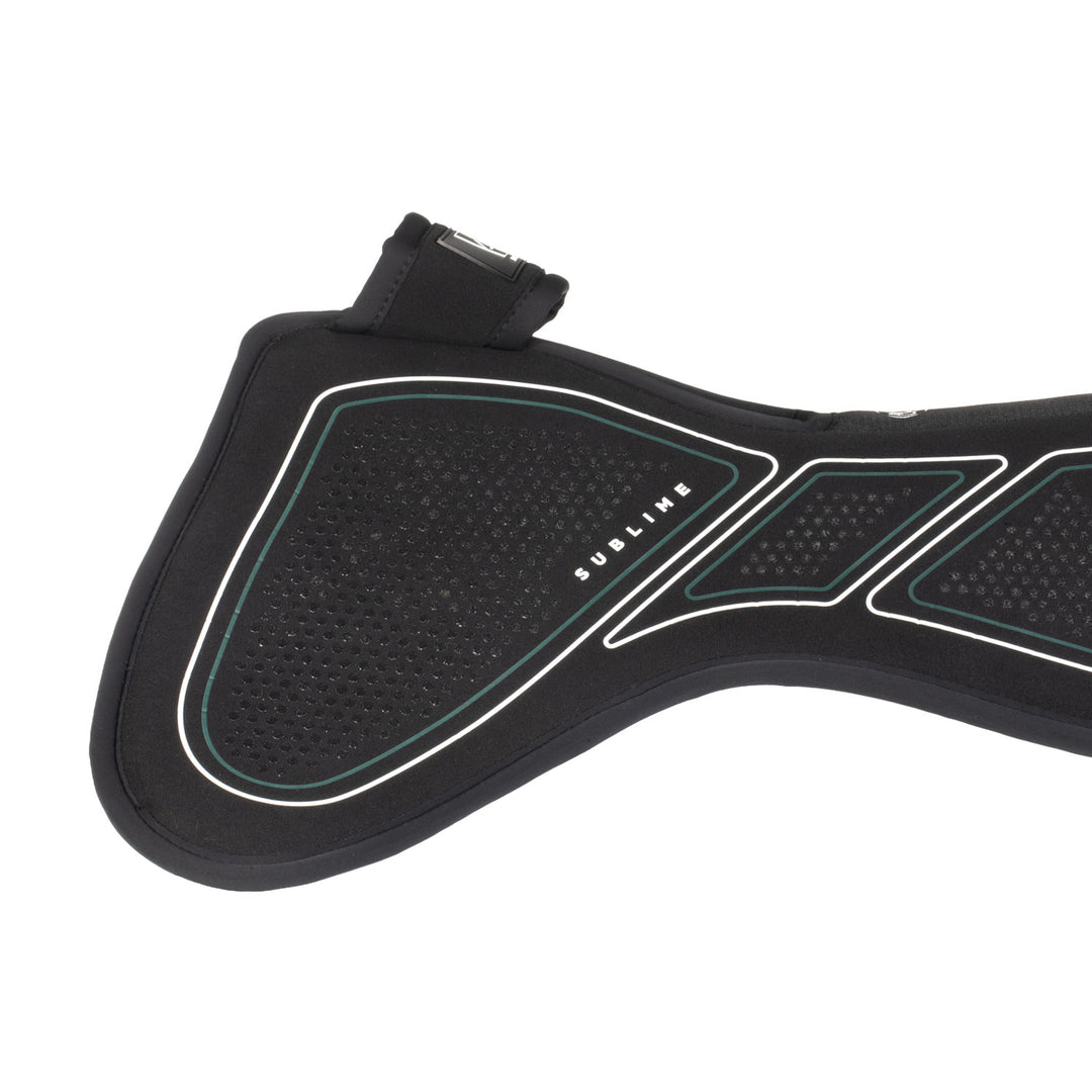 Acavallo Sublime Zero Impact Pad Withers Free Half Pad - Black