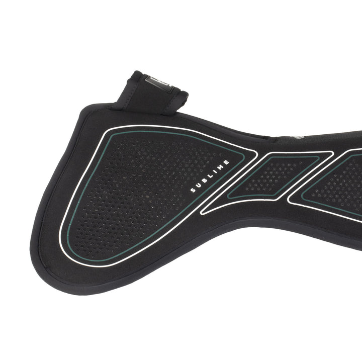 Acavallo Sublime Zero Impact Pad Withers Free Half Pad - Black