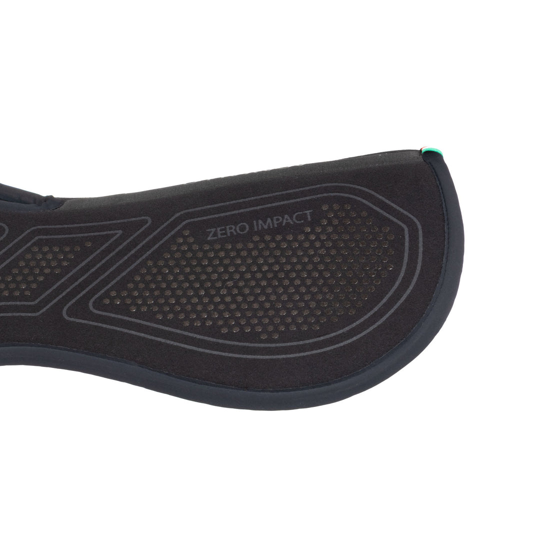 Acavallo Sublime Zero Impact Pad Withers Free Half Pad - Total Black