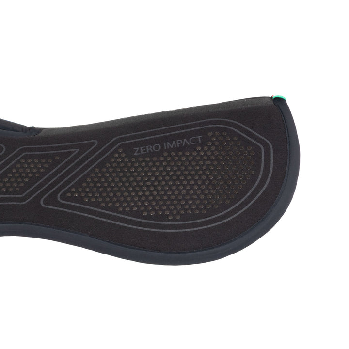 Acavallo Sublime Zero Impact Pad Withers Free Half Pad - Total Black